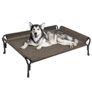Cooling Elevated Dog Bed, Dog Cots Beds for Large Dogs