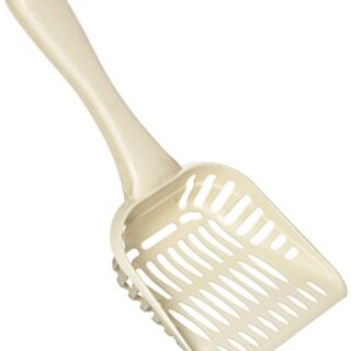 Petmate Litter Scoop for Cats, Jumbo Size, Bleached Linen