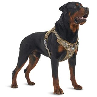 Tactical Dog Harness for Large Dogs No Pull Adjustable Reflective K9 Working Training