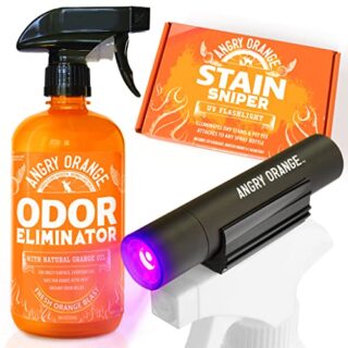Pet Odor Eliminator for Strong - Citrus Deodorizer Dog or Cat Pee Smells on Carpet, Furniture & Indoor Outdoor Floors