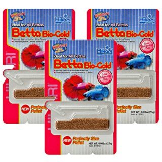 Hikari Betta Bio-Gold Baby Pellets Fish Food Bundle Bonus Pack 3 Pack