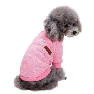 Pet Dog Clothes Soft Thickening Warm Pup Dogs Shirt Winter Puppy Sweater