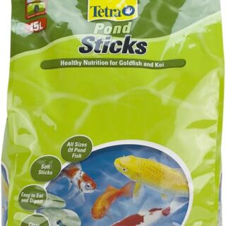 TetraPond Pond Sticks, Pond Fish Food, for Goldfish and Koi, 3.70 Pounds
