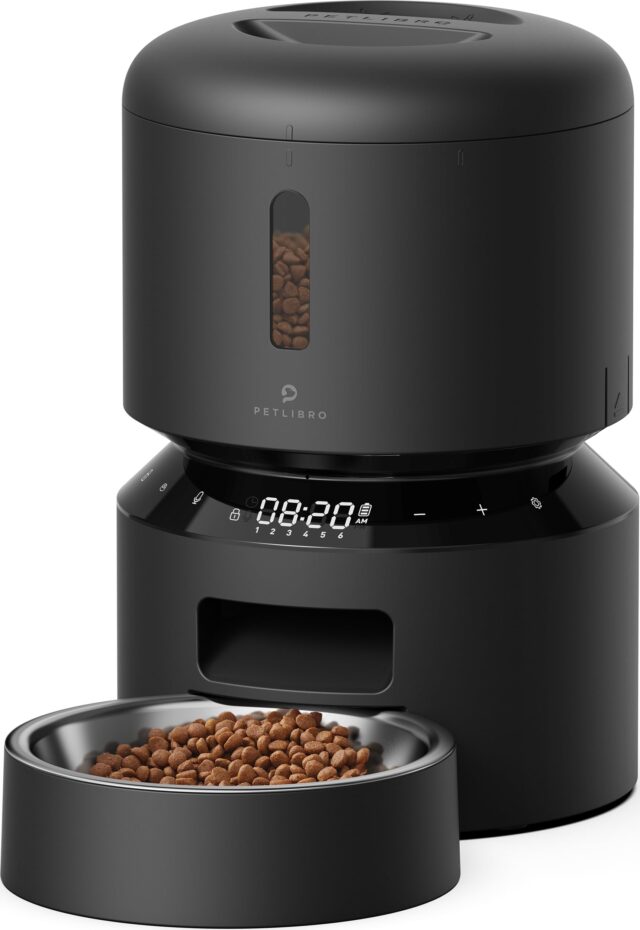 PETLIBRO Automatic Cat Feeder, Automatic Cat Food Dispenser with Freshness Preservation, Timed Cat Feeders for Dry Food