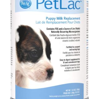 PetLac Milk Powder for Puppies - Puppy Milk Replacement for Newborn to 6-Week-Old Orphaned or Rejected Puppies