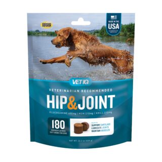 Hip and Joint Supplement for Dogs, Anti Inflammatory Joint Support, Glucosamine, MSM, and Krill