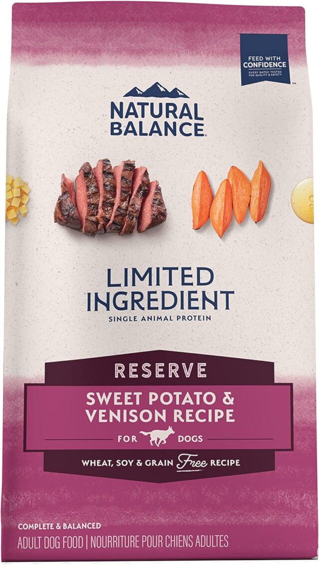 Natural Balance Limited Ingredient Adult Grain-Free Dry Dog Food