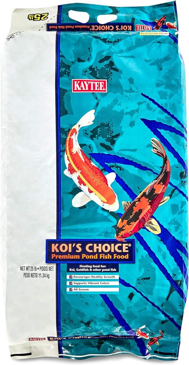 Kaytee Koi's Choice Koi Floating Fish Food, 25 Pound  Pet Supplies