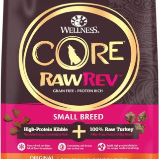 Wellness CORE RawRev Grain-Free Dry Small Dog Food, Natural Ingredients