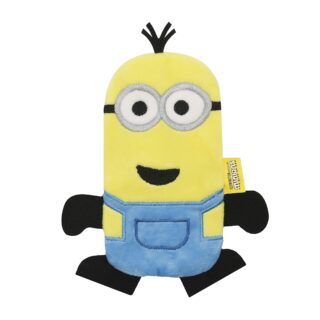 Minions: The Rise of Gru Kevin Plush Flat Crinkle Dog Toy | No Stuffing Dog Toy
