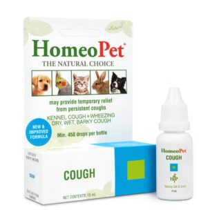 Natural Cough Supplement for Dogs, Cats, and Other Pets, Safe and Gentle Cough Medicine, 15 Milliliters