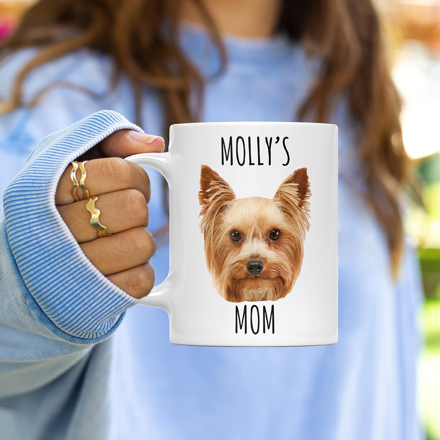 My dog is my valentine - Pet Mug