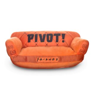 Friends the TV Show Friends Dog Toy, Orange Sofa Pivot Couch from Friends TV Show Stuffed Animal Dog Toy