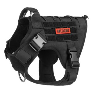 Tactical Dog Harness - Fire Watcher Comfortable Patrol Vest