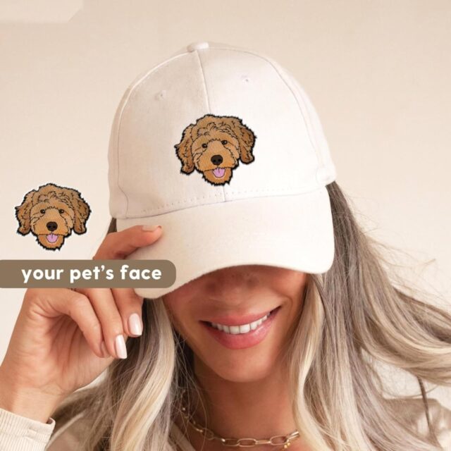 Personalized Embroidered Dog Dad Hat