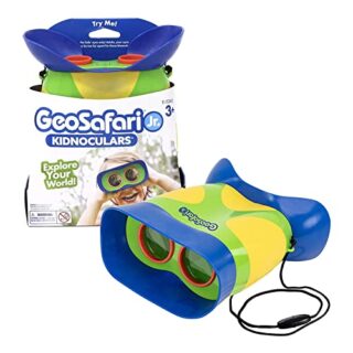 Educational Insights GeoSafari Jr. Kidnoculars - Binoculars for Kids Ages 3+, STEM and Outdoor Toys for Toddlers, Gifts for Toddlers, Educational Toys for Kids