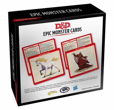 Shop Epic Monsters Cards - D&D Bison Prime LLC