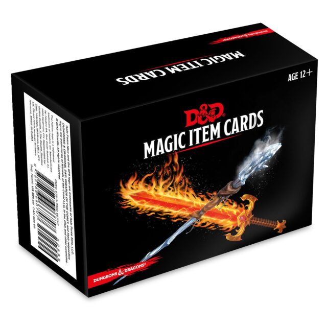 DnD Magic Items – D and D Magic Items Spellbook Cards Deck