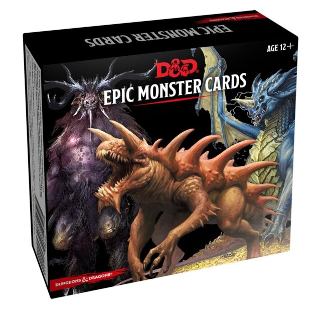 Dungeons & Dragons Spellbook Cards: Epic Monsters (D&D Accessory)