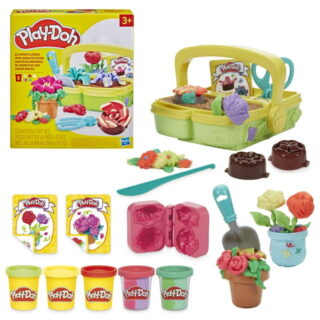 Play-Doh Blooming Flower Garden Set – Play Doh Set for Kids Ages 3+