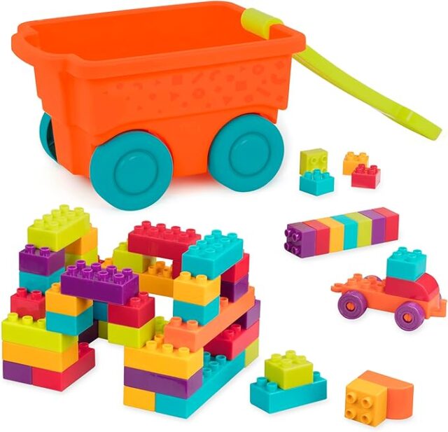 Battat Locbloc Wagon blocks