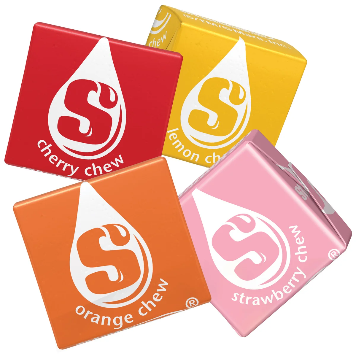 Starburst fruit candy original flavors 54oz bulk tub open showing individually wrapped chews