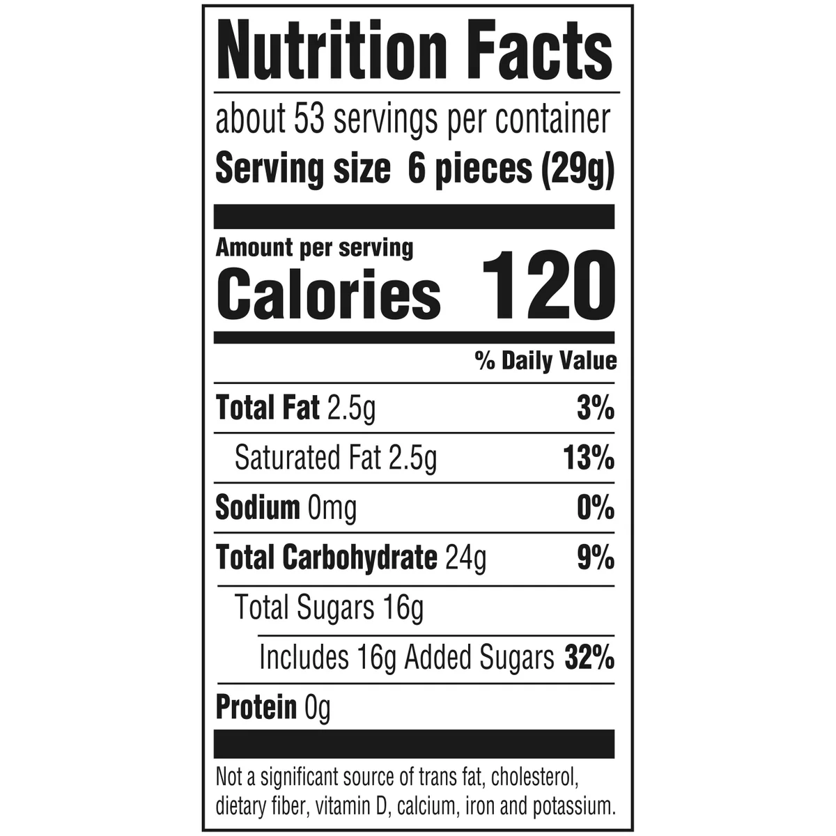 Nutri Facts Starburst fruit candy original flavors 54oz bulk tub open showing individually wrapped chews